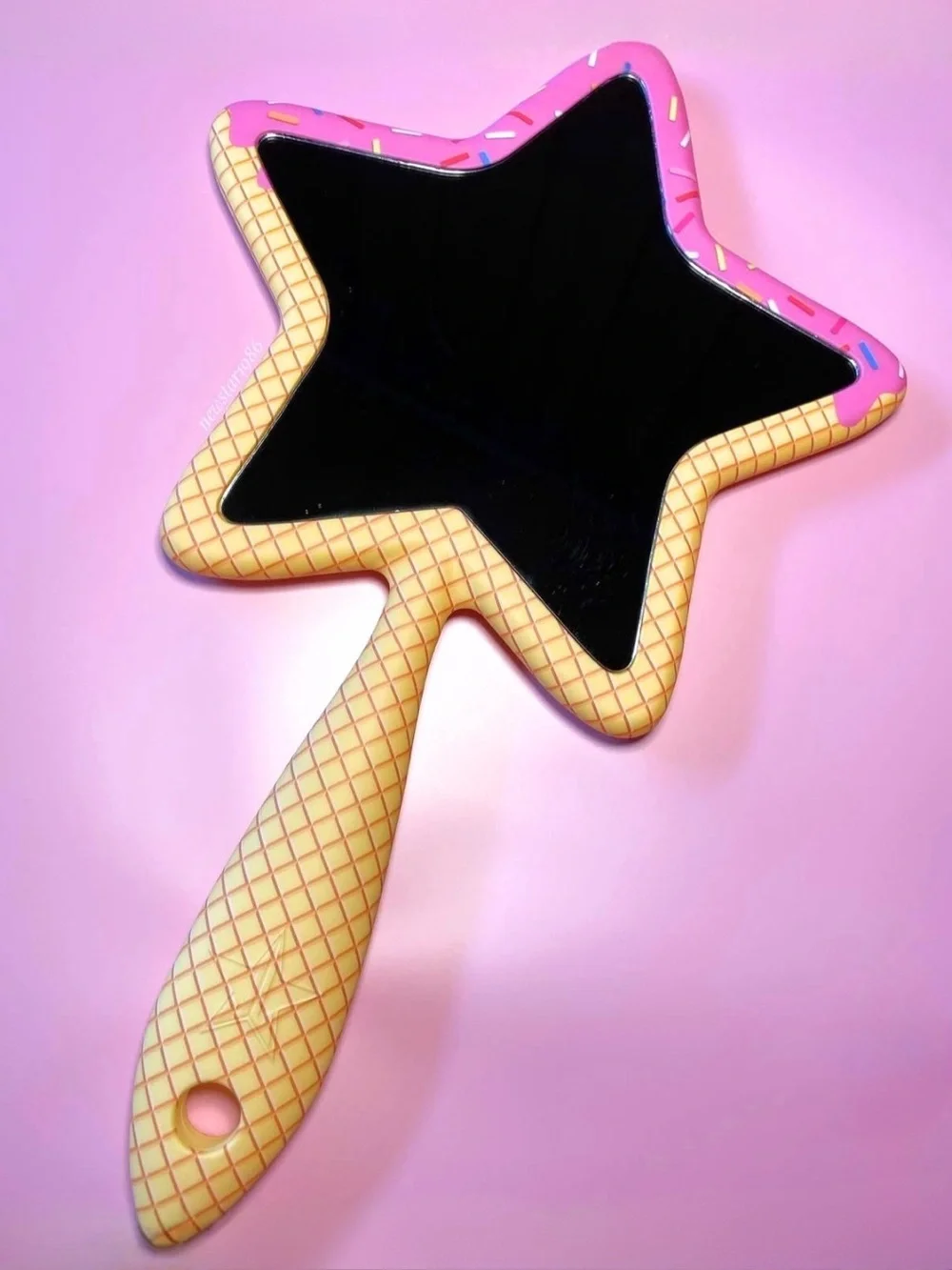 Jeffree Star | Ice Cream🍦Cone Soft Touch Mirror | NiB rare limited edition
